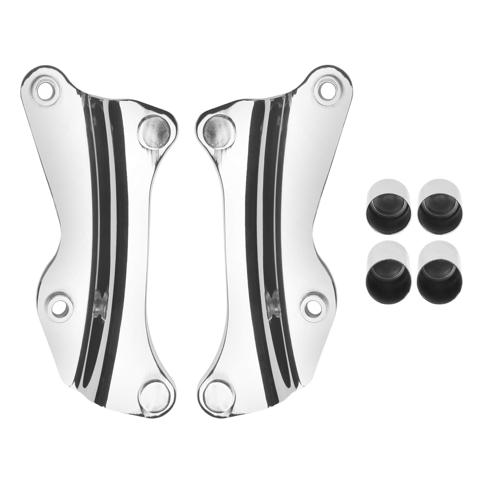 ZHTH0002-JG Mactions_Exact Fit 4 Point Docking Hardware Kit & Magnetic Point Covers For 14-Up Harley Touring