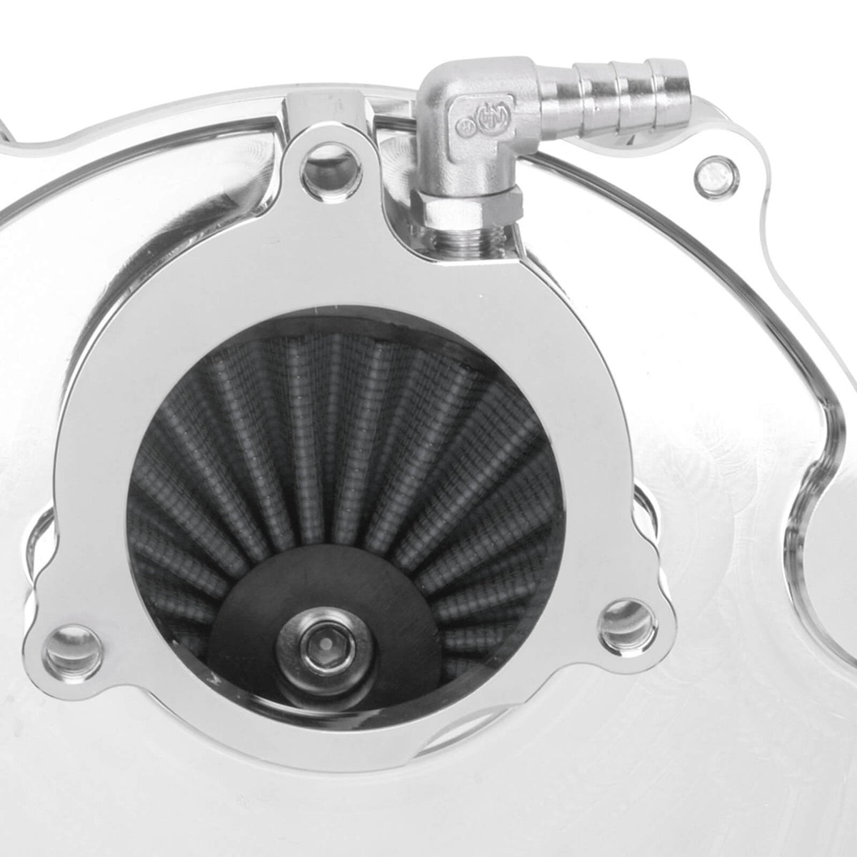 Electroplated Chrome Air Intake Filter Kit for 2024-2025 Harley Softail & Touring | Mactions