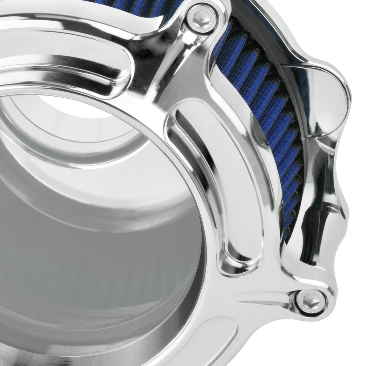 CNC Air Cleaner Kit with Grey Intake for Harley Touring CVO & Softail '23-'26 | Mactions