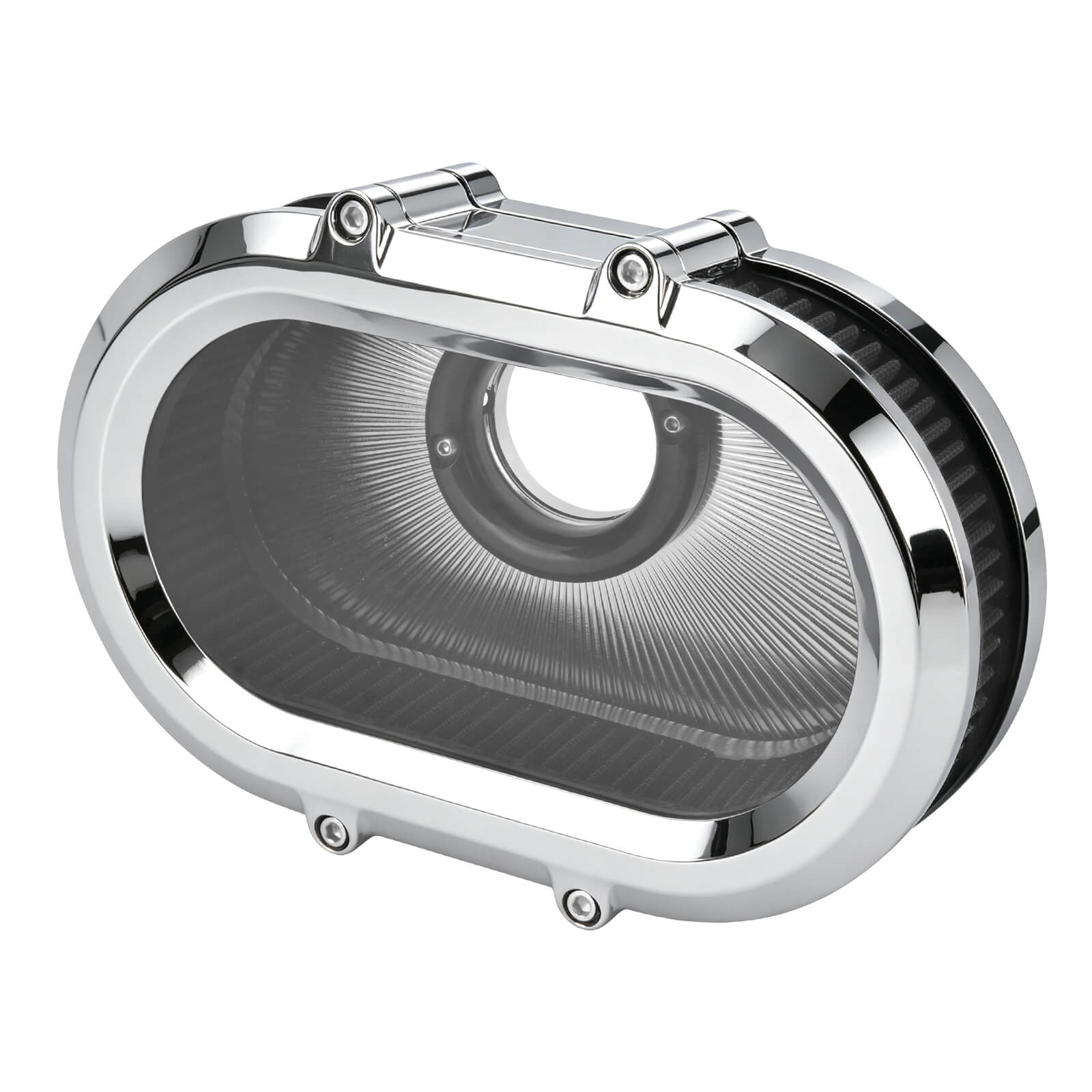 af009810-mactions-clear-cover-oval-air-intake-filter-touring-2004-CHROME-angle-right
