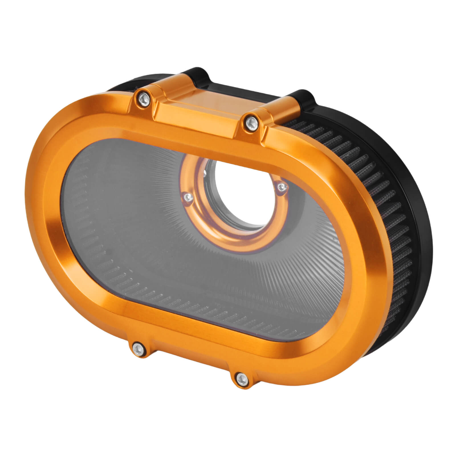 See Through Design Oval Air Cleaner Kit Harley Softail '00-'15 Dyna/FXR '00-'17 Touring '00-'07 | Mactions