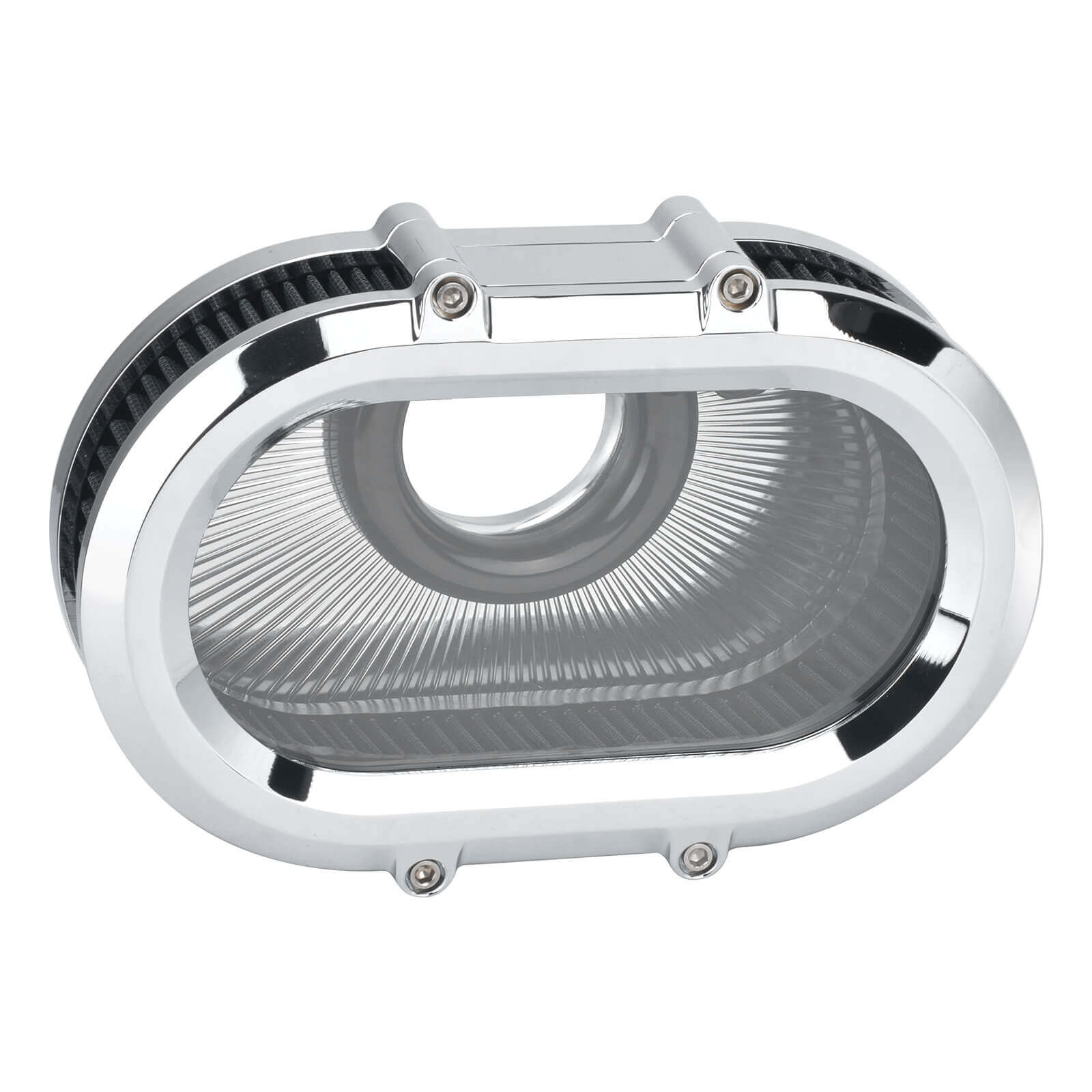 Oval CNC Air Cleaner Kit for Harley M8 Touring Softail '18-'24 | Mactions
