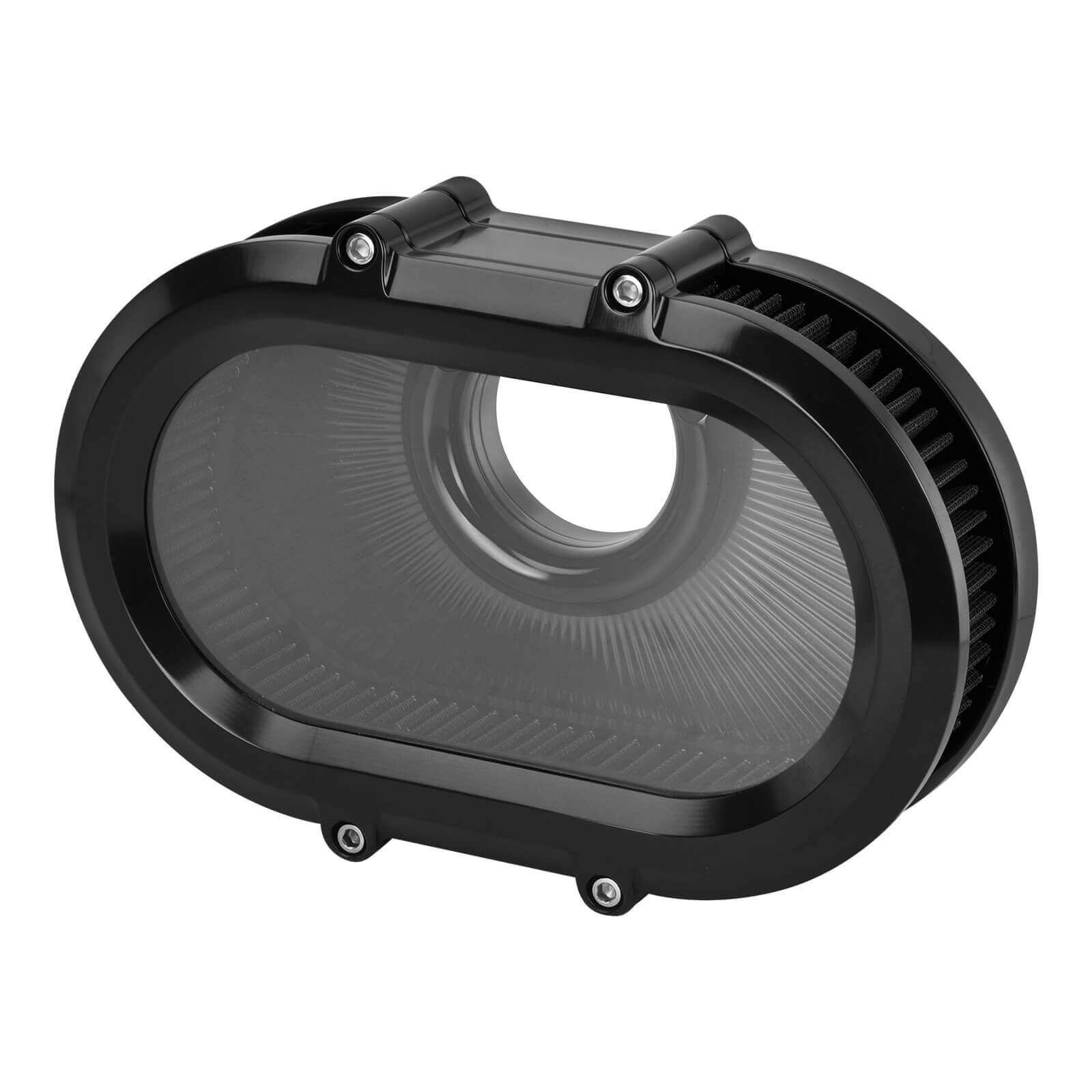 Oval CNC Air Cleaner Kit for Harley M8 Touring Softail '18-'24 | Mactions