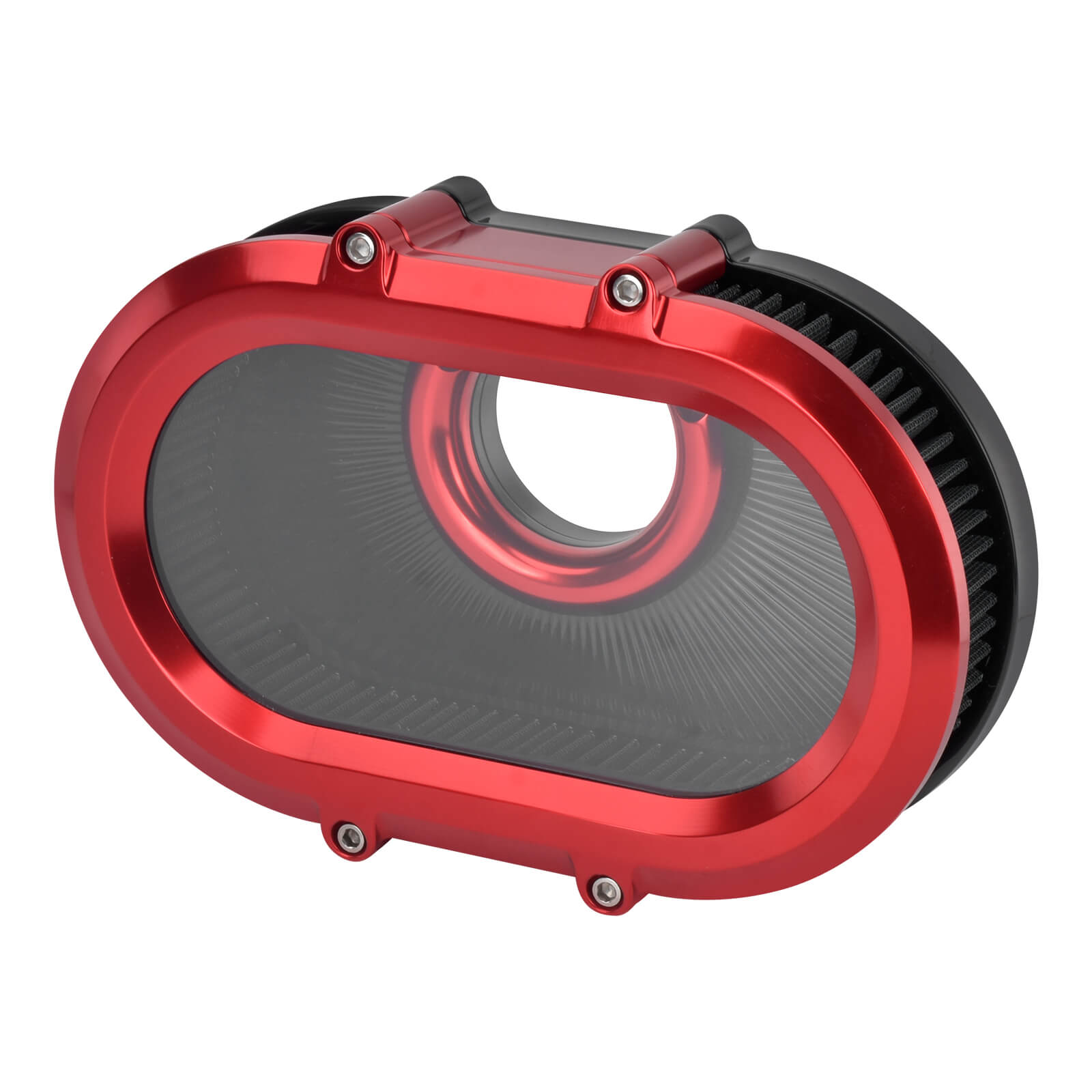 Oval CNC Air Cleaner Kit for Harley M8 Touring Softail '18-'24 | Mactions