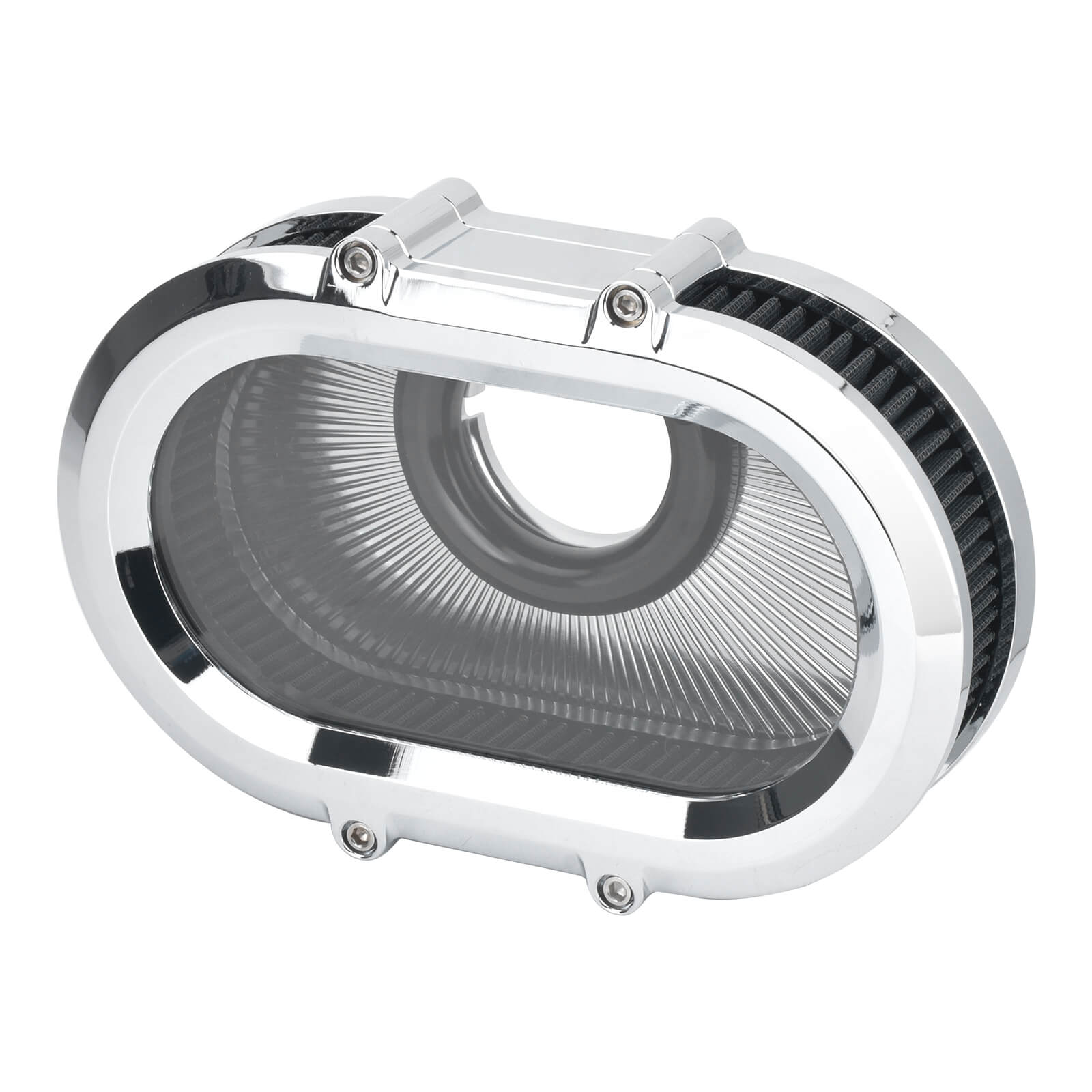 Oval CNC Air Cleaner Kit for Harley M8 Touring Softail '18-'24 | Mactions