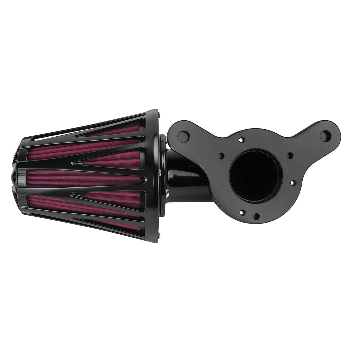 90-Degree Custom Air Filter Kit for Softail '16-'17 Touring & Trike '08-'16 | Mactions