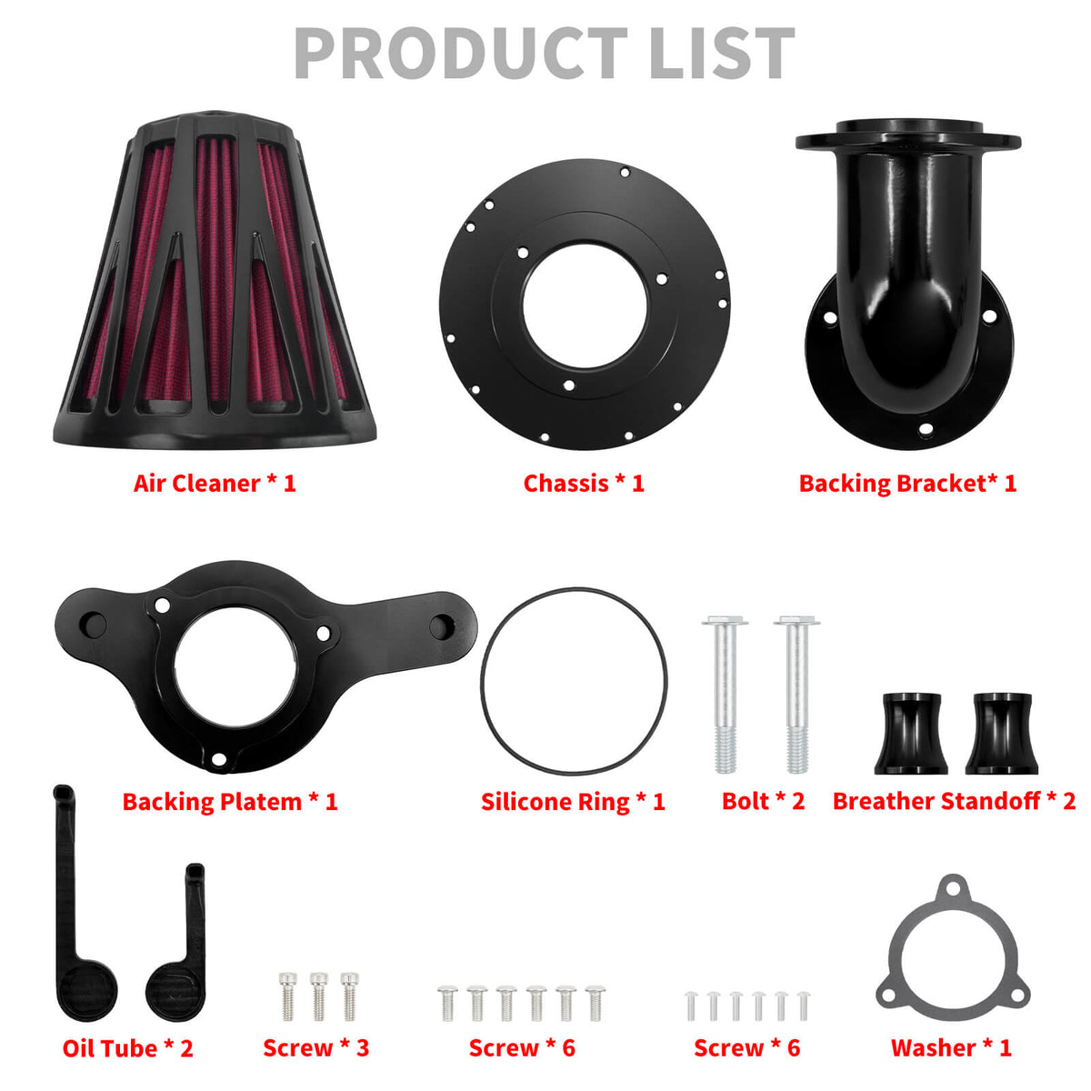Heavy Breather Air Filter for M8 Softail '18-'24 M8 Touring '17-'23 | Mactions