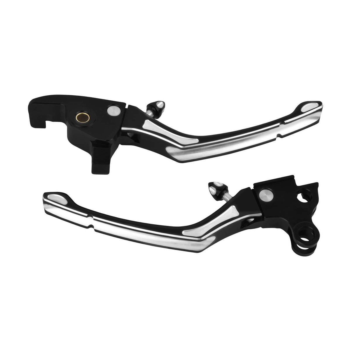 CNC Adjustable Hand Control Brake Clutch Levers for Harley Touring '23-'26 | Mactions