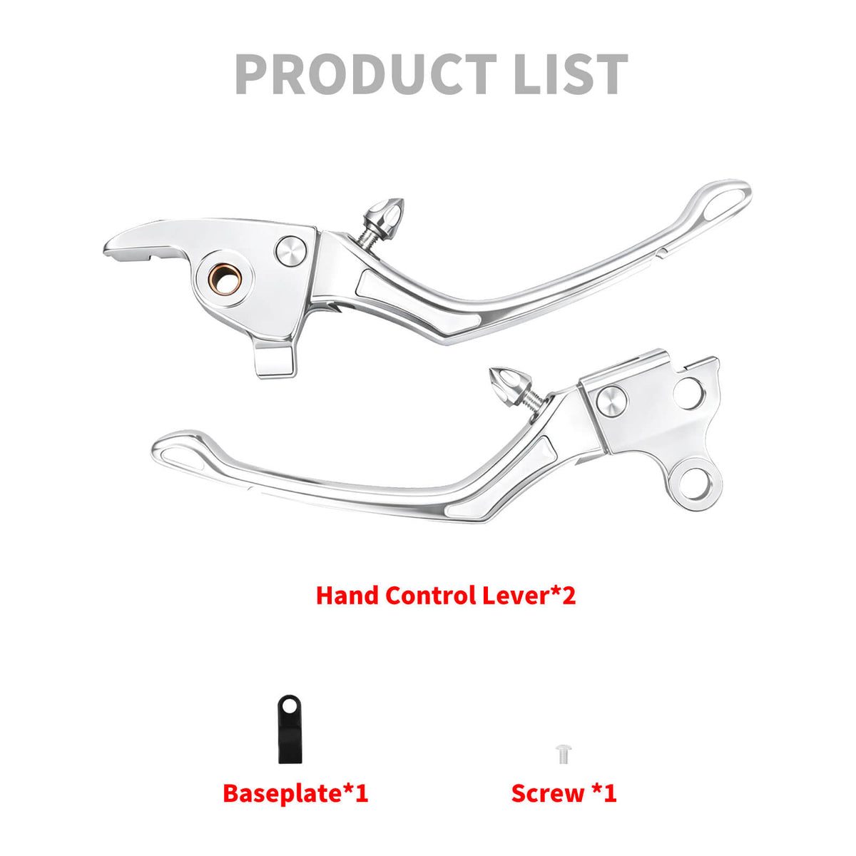 CNC Adjustable Hand Control Brake Clutch Levers for Harley Touring '23-'26 | Mactions