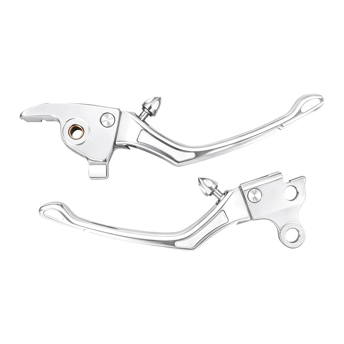 CNC Adjustable Hand Control Brake Clutch Levers for Harley Touring '23-'26 | Mactions