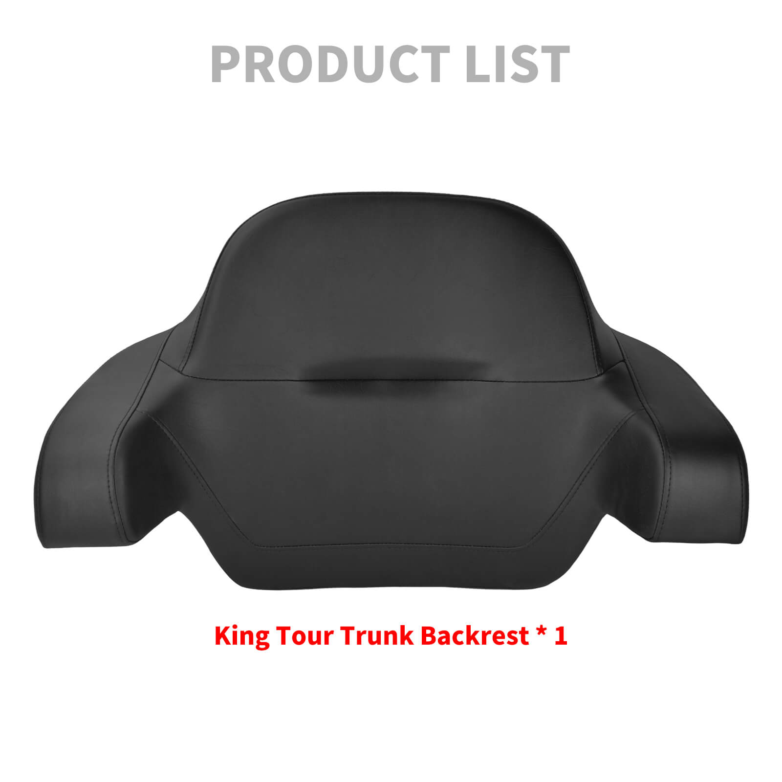 Wrap-Around King Tour Trunk Passenger Backrest for Harley Touring '14-'25 | Mactions