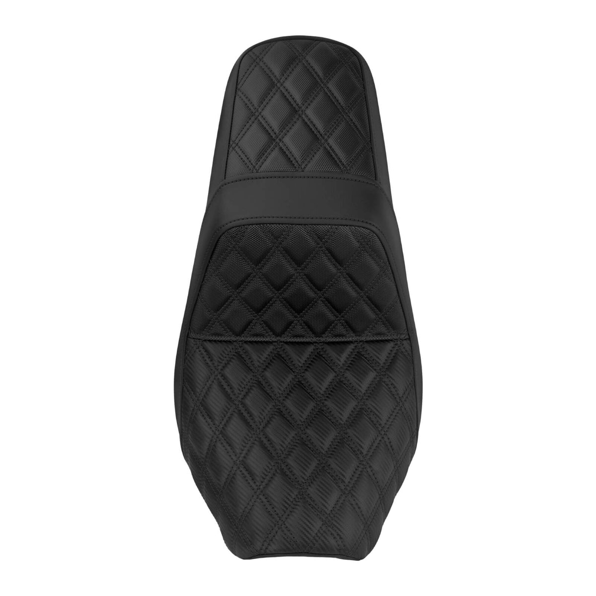 cb015001 mactions driver passenger saddle seat fat boy 2018 black stitching top