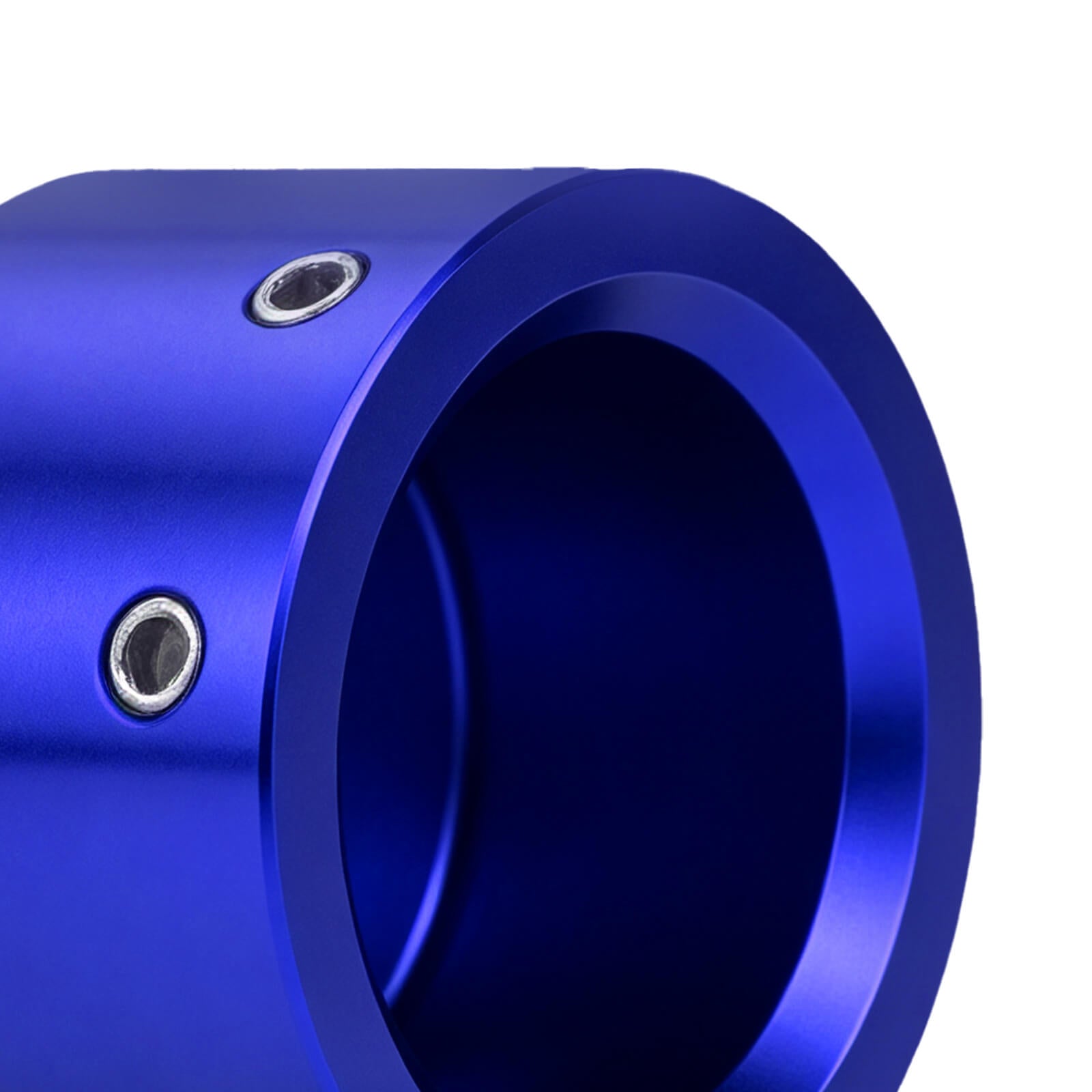 cr023605 mactions anodized front axle covers trike 2025 blue detail