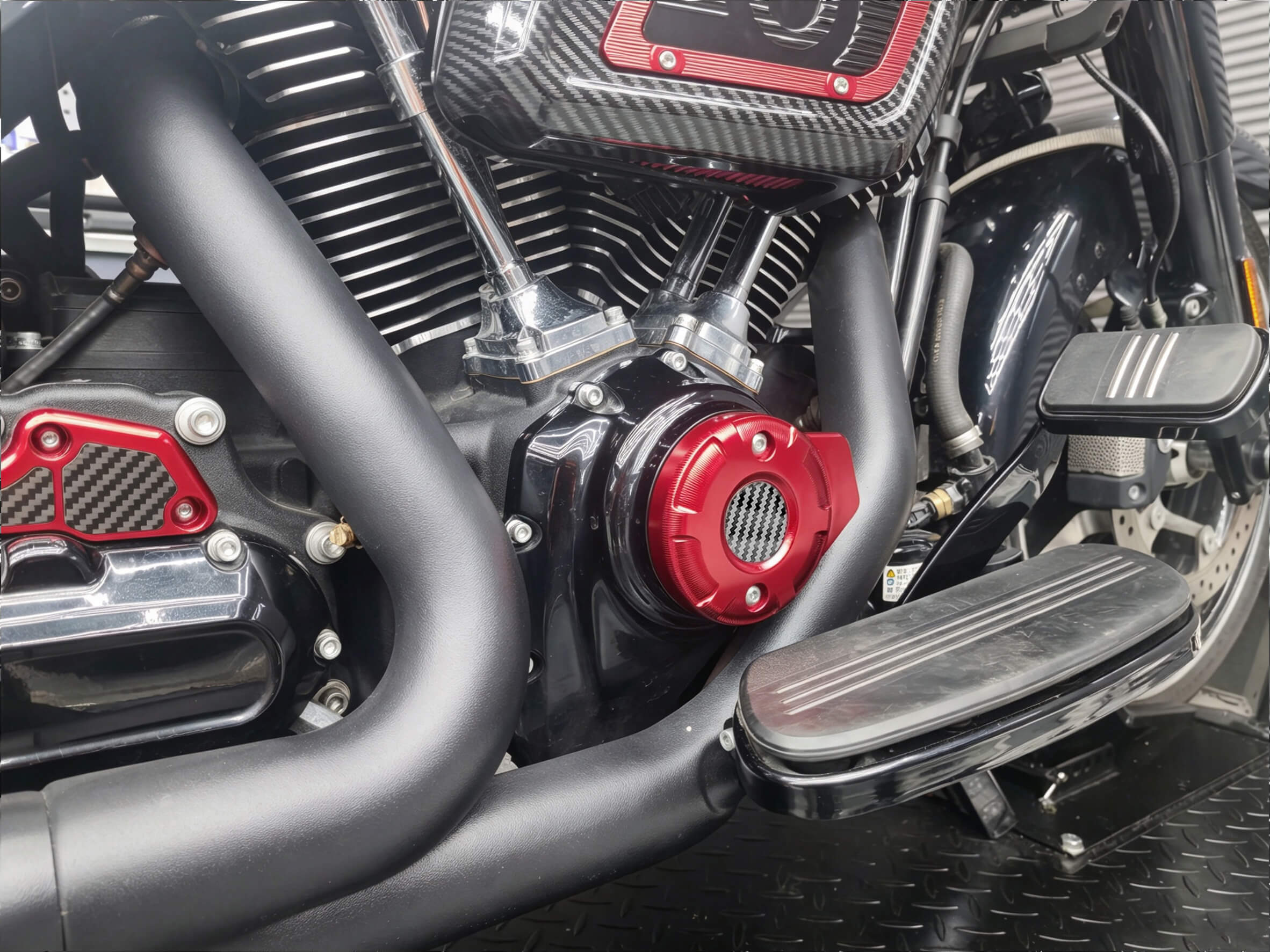 Durable Timing Cover for 2024-2026 Harley Touring Road Street Glide | Mactions