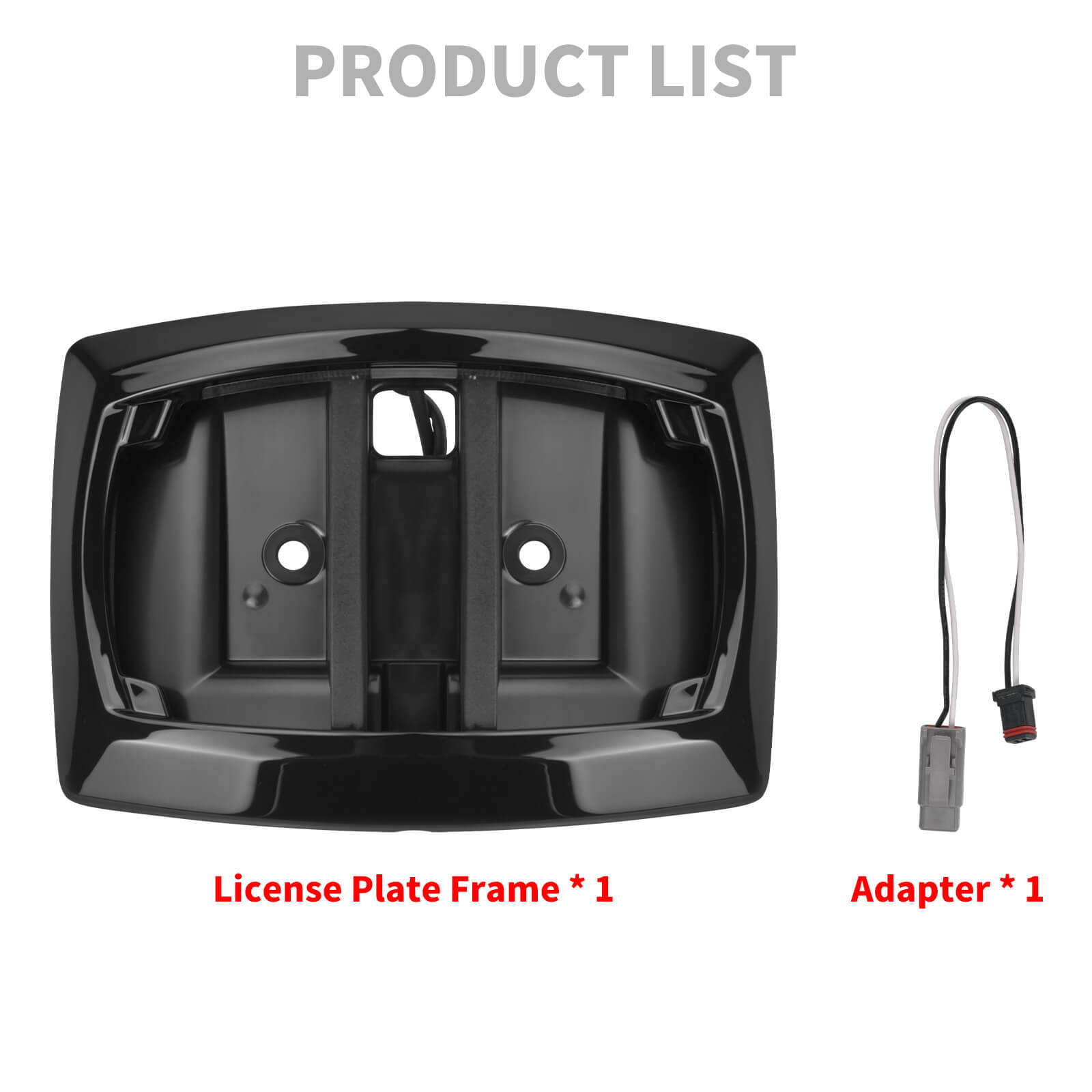 Custom License Plate Frame For Harley Touring 2023-Later | Mactions