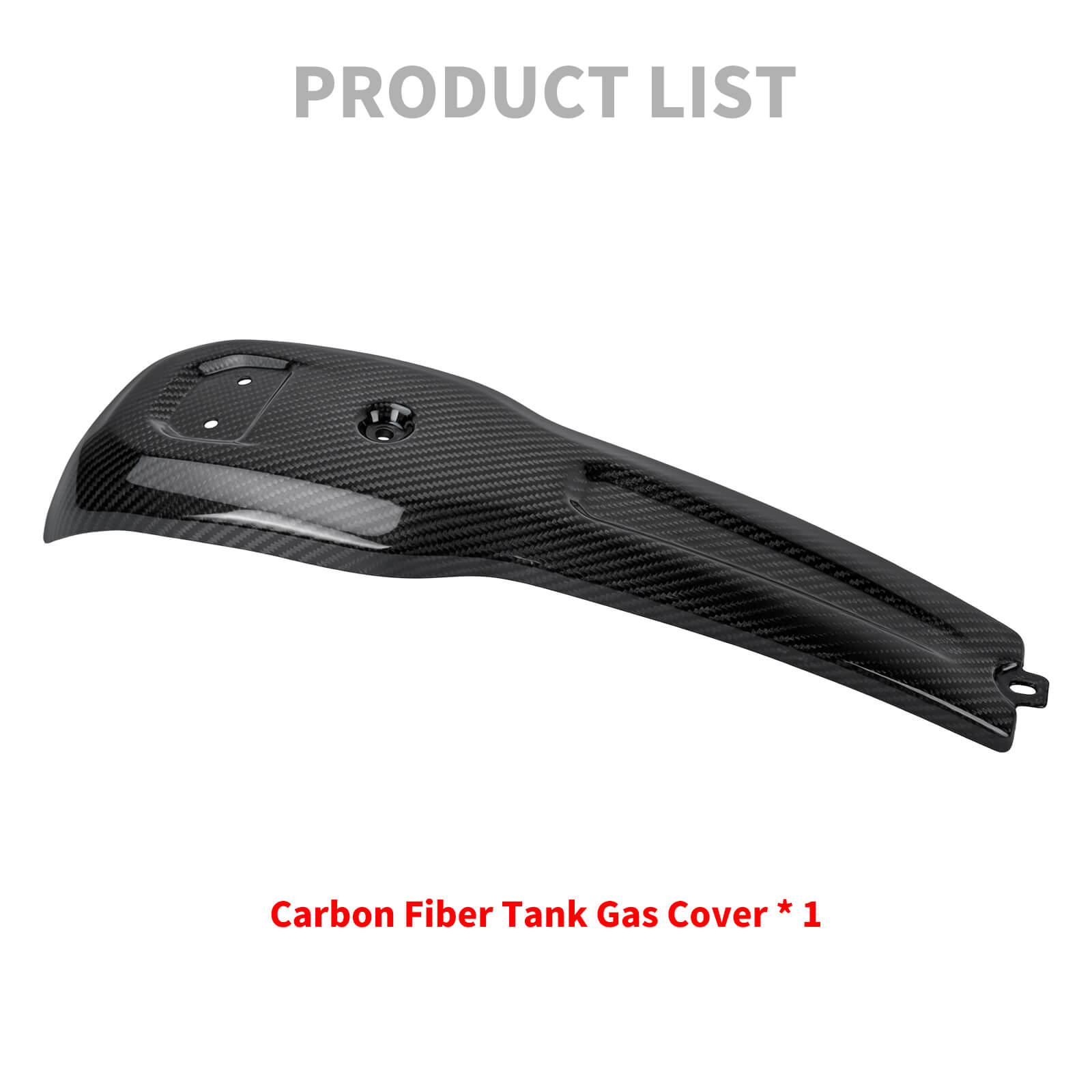 Lightweight Fuel Tank Cover Carbon Fiber for Harley Low Rider S ST 2022-up | Mactions