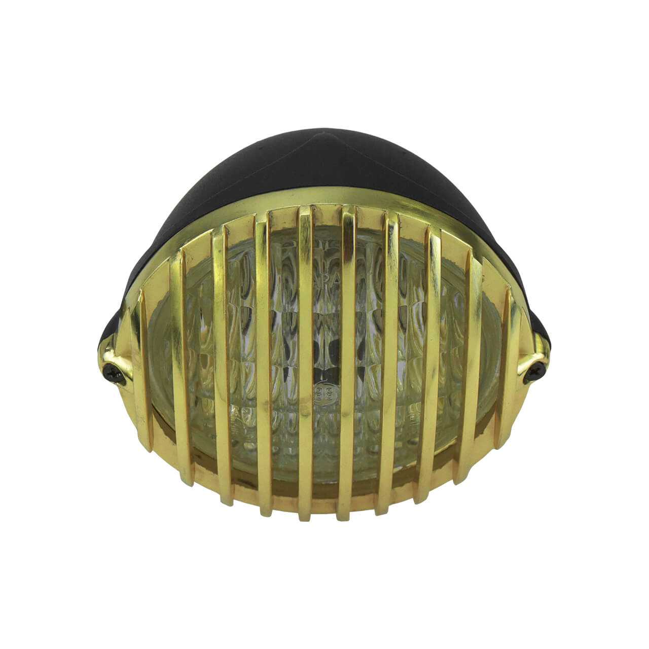 gold-grill-headlight-for-harley-clear-lens-LA014104