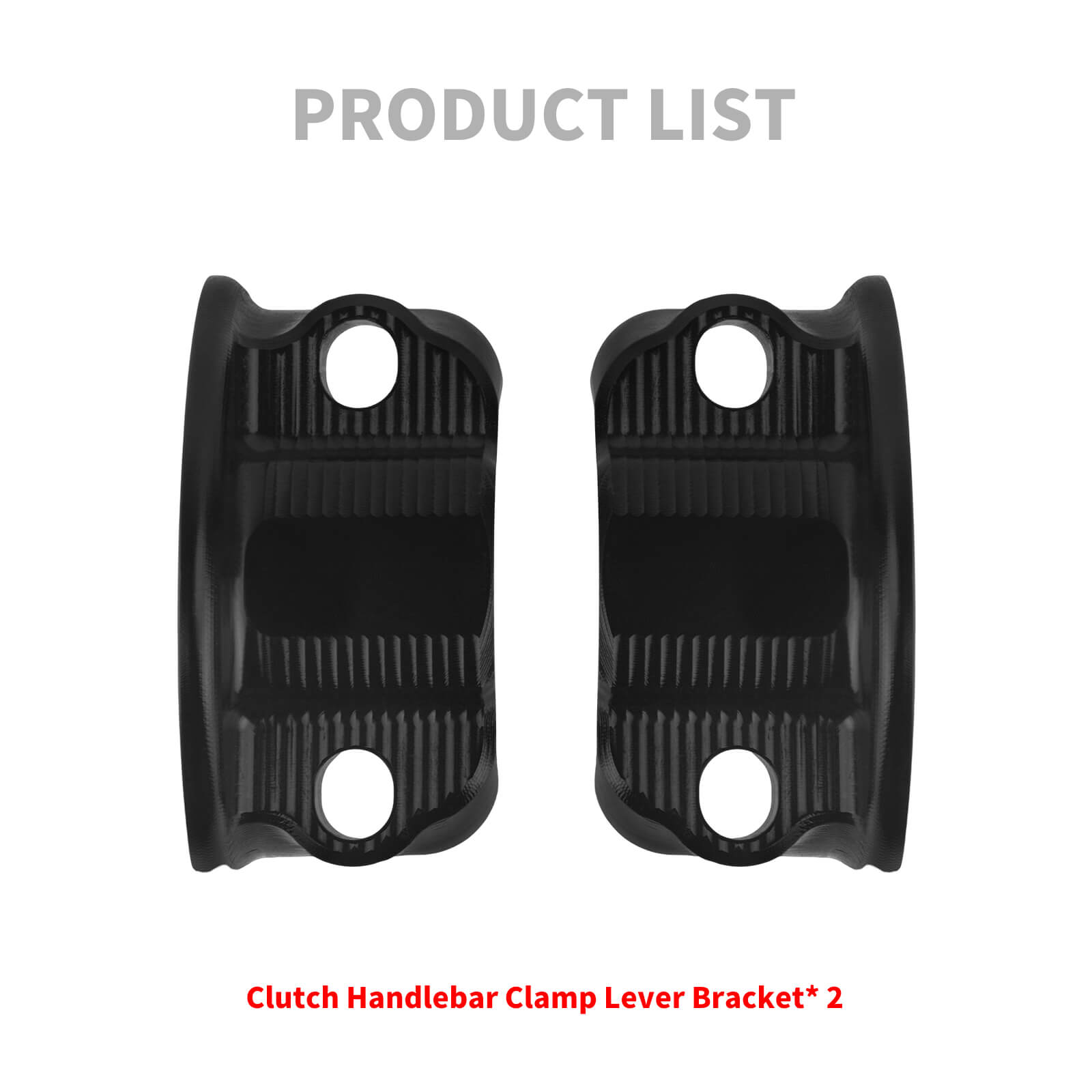 1" Handlebar Riser Clamp Lever for Harley Softail Touring '08-'25 | Mactions