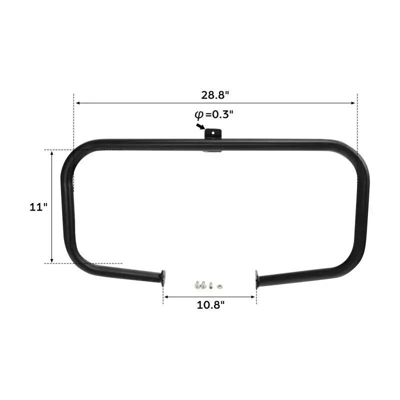 harley-engine-guard-crash-bar-for-touring-black