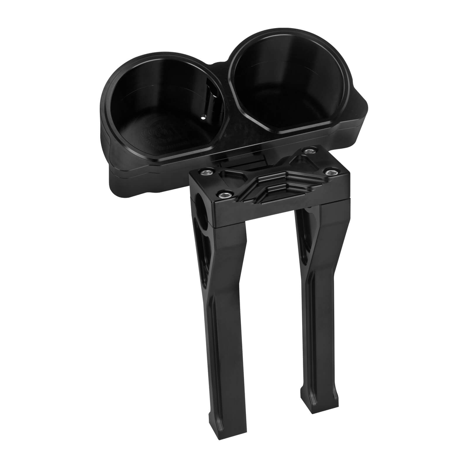 Anodized 10" Handlebar Riser with Speedometer Housing  for Harley FLTR FLTRX | Mactions