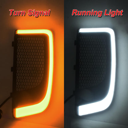 increase visibility with leg fairing LED turn signal light LA014701