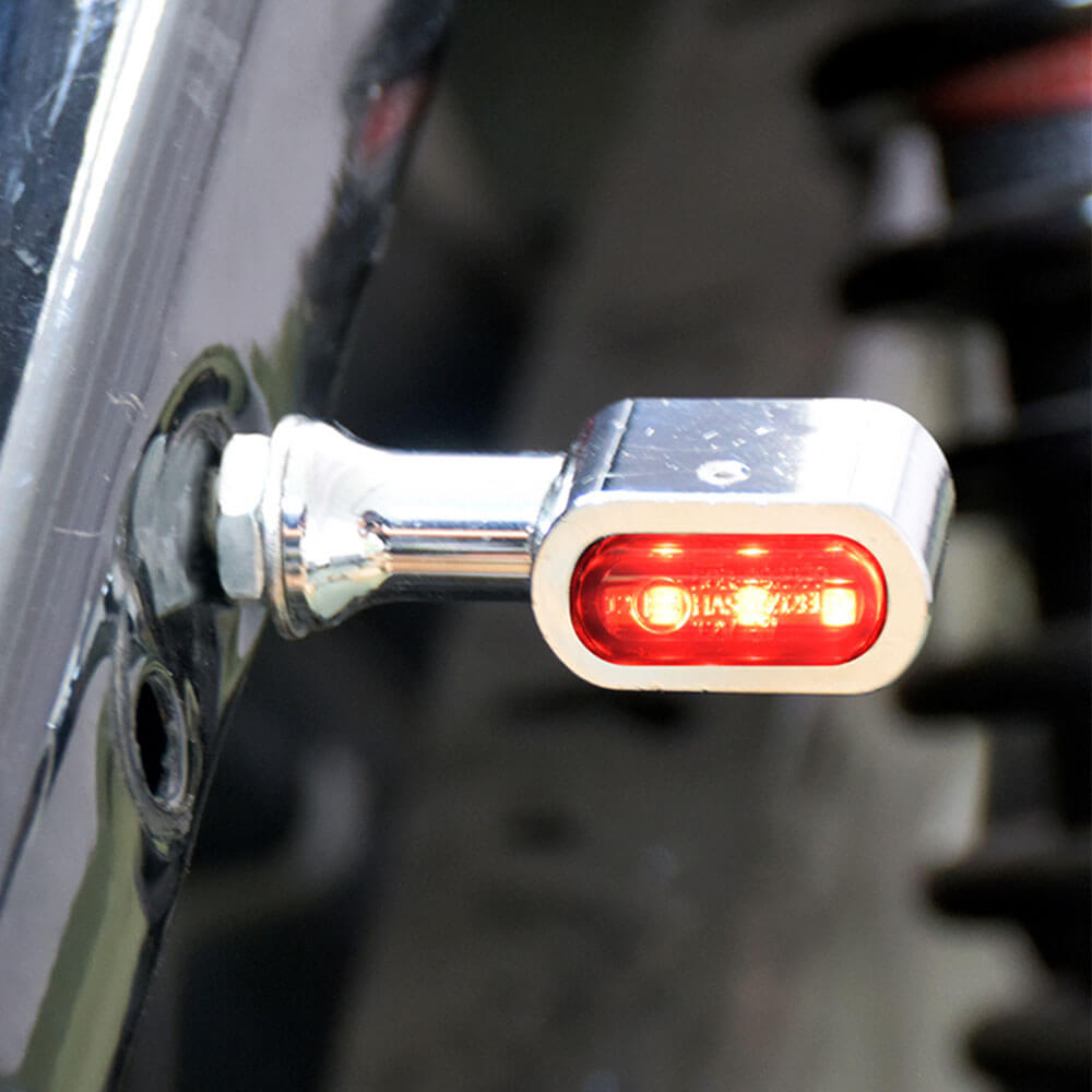 Mini Rear Turn Signals Motorcycles Mini Rear Turn Signals LED Indicator Blinker | Mactions ...
