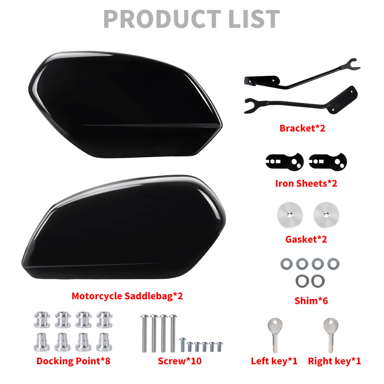 lu000202 mactions saddlebag set softail standard 2021 gloss black product list