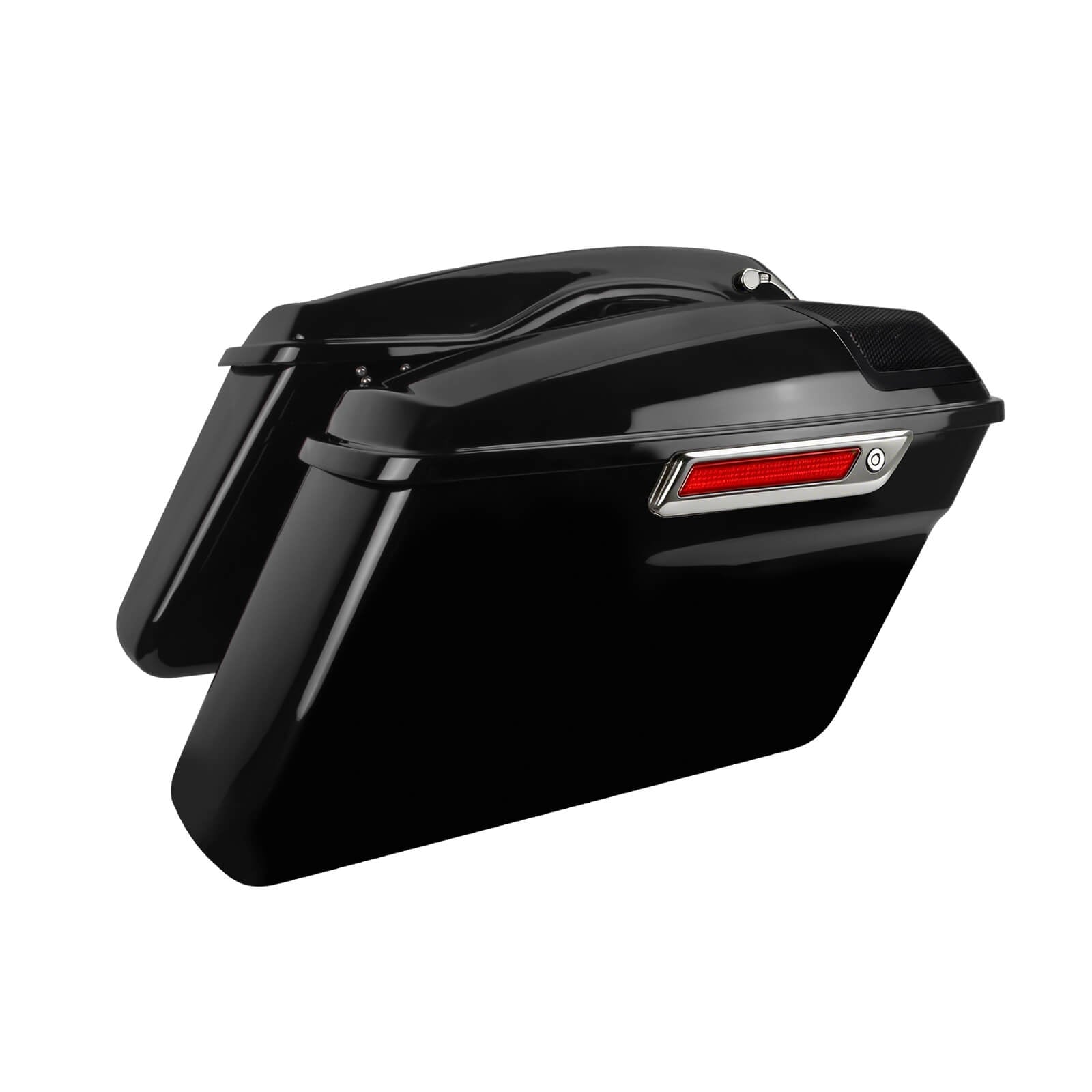 lu000604 mactions audio lid hard saddlebags electra glide 2017 chrome latch angle