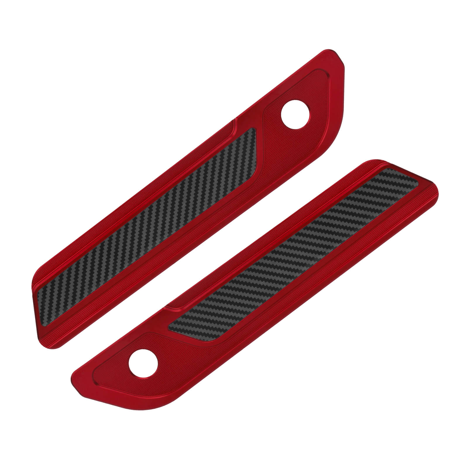 Anodized Saddlebag Latch Covers For Harley Touring 2014-2025 | Mactions