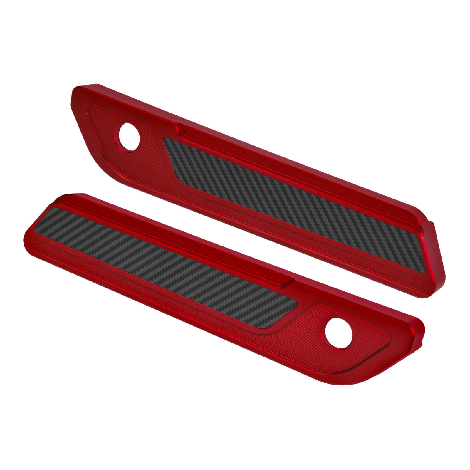 Anodized Saddlebag Latch Covers For Harley Touring 2014-2025 | Mactions