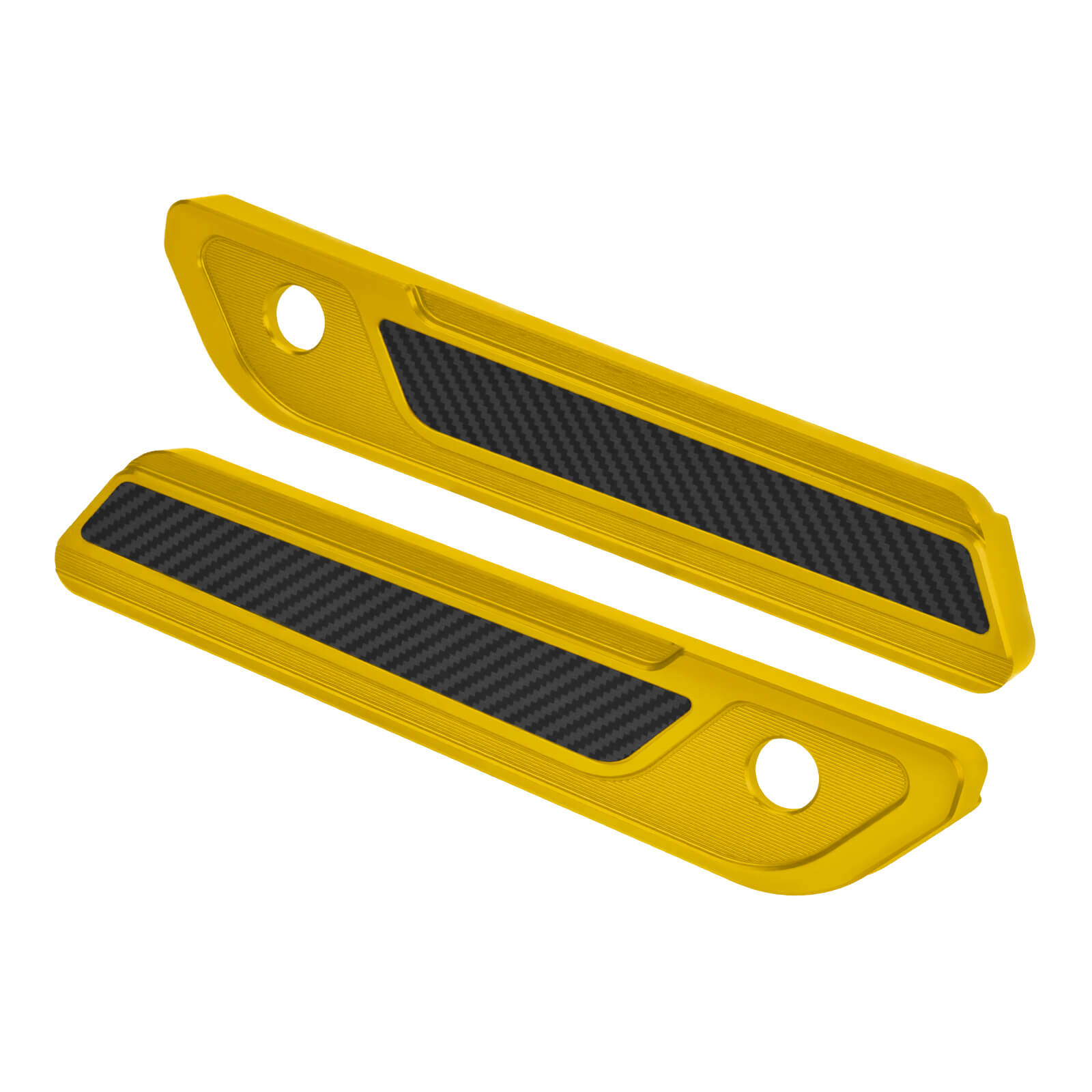 Anodized Saddlebag Latch Covers For Harley Touring 2014-2025 | Mactions