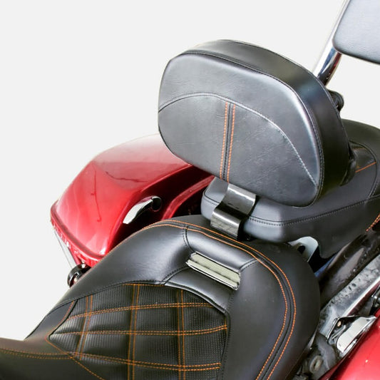 mactions Premium Adjustable Rider Backrest for Harley Touring 2009-2023