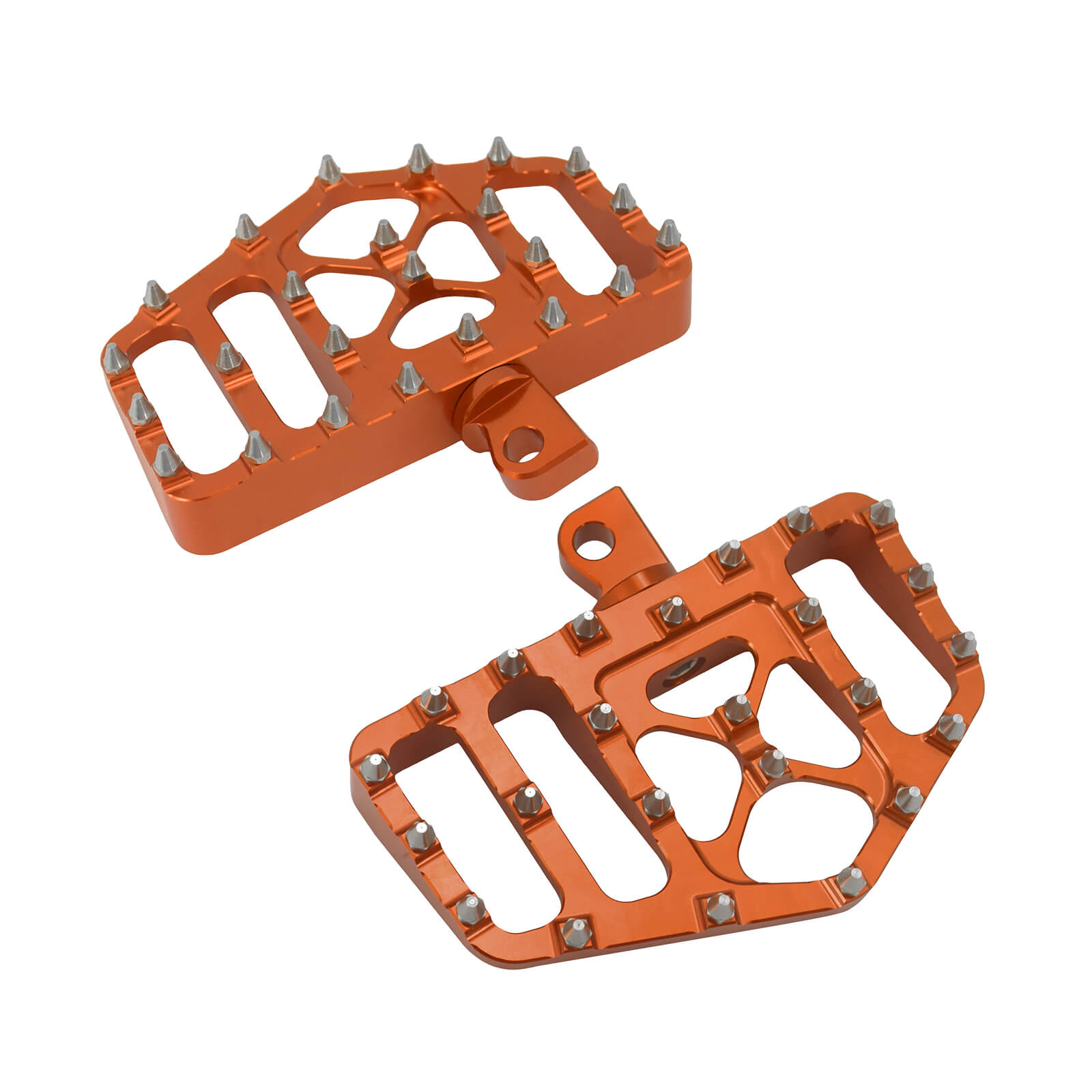 MX Style Footboards Set Floorboards with Brake Pedal for Harley Models | Mactions