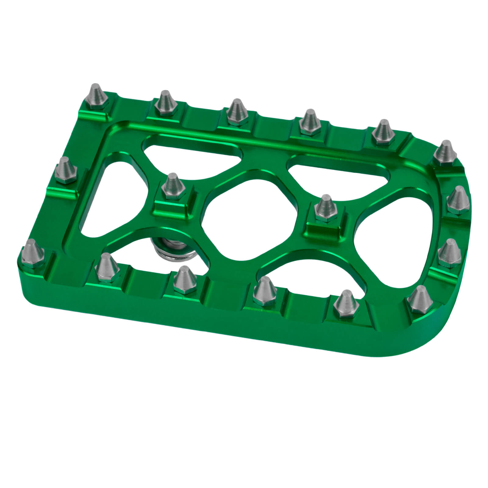 pe012007 mactions brake foot pad softail 1998 green front