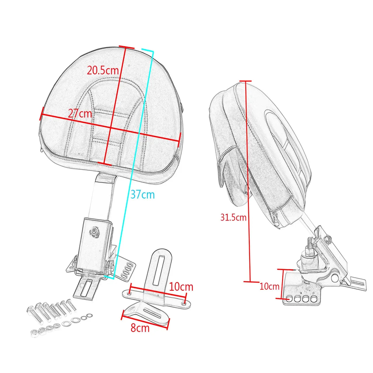 rider-Backrest-with-bag-for-harley-touring-size-CB0023