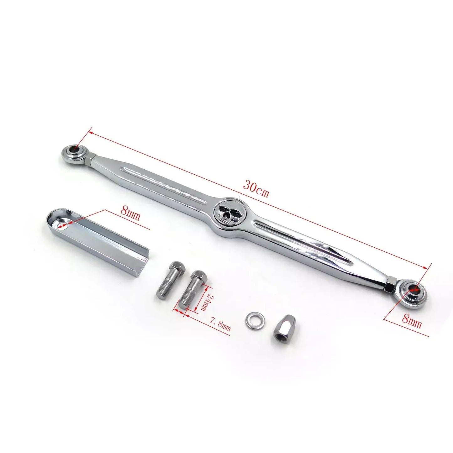 CNC Skull Gear Shift Linkage for Harly Softail Touring and Trike models | Mactions