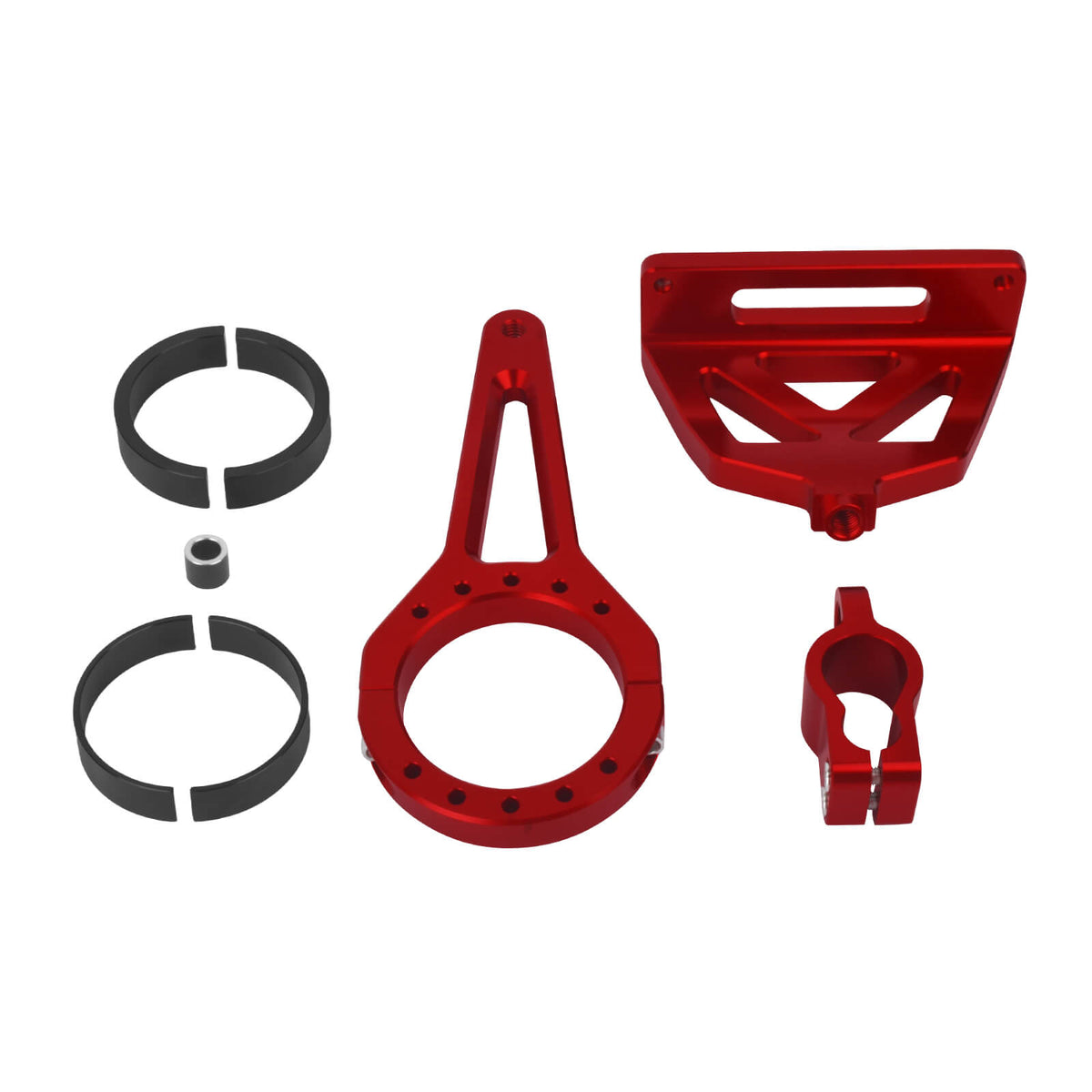Front Fork Steering Damper Bracket Mount for Harley Road Glide '15-Up | Mactions