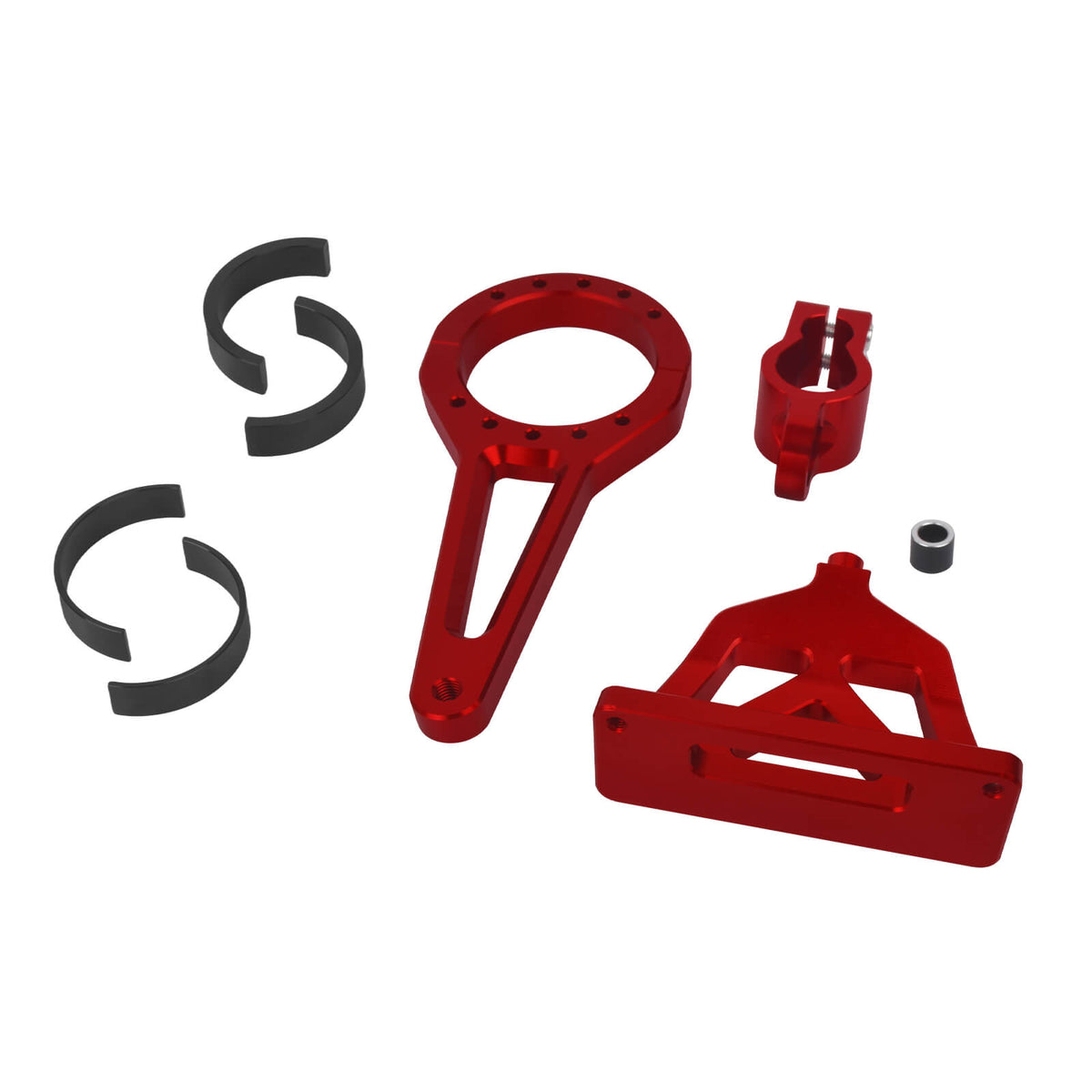 Front Fork Steering Damper Bracket Mount for Harley Road Glide '15-Up | Mactions