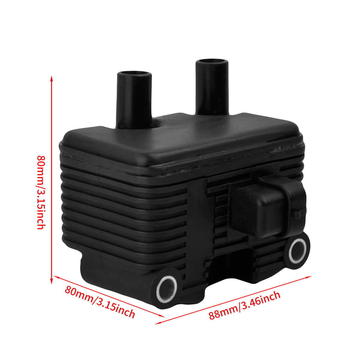 High-Output 0.5 Ohm Ignition Coil 31655-99 for Harley Softail Dyna Touring | Mactions