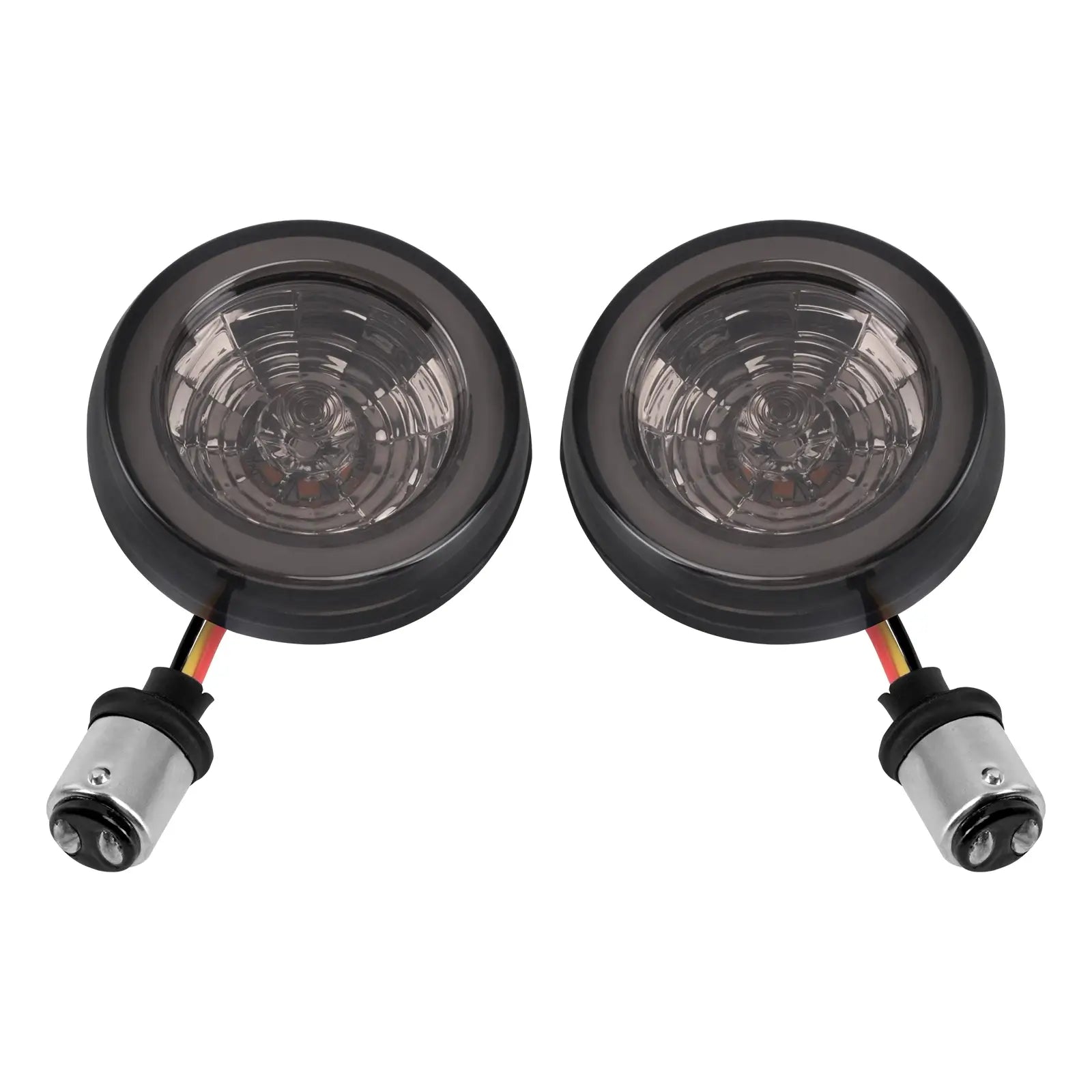 1157 LED Turn Signal Indicator Lights for Harley Touring Softail Dyna Sportster - Front