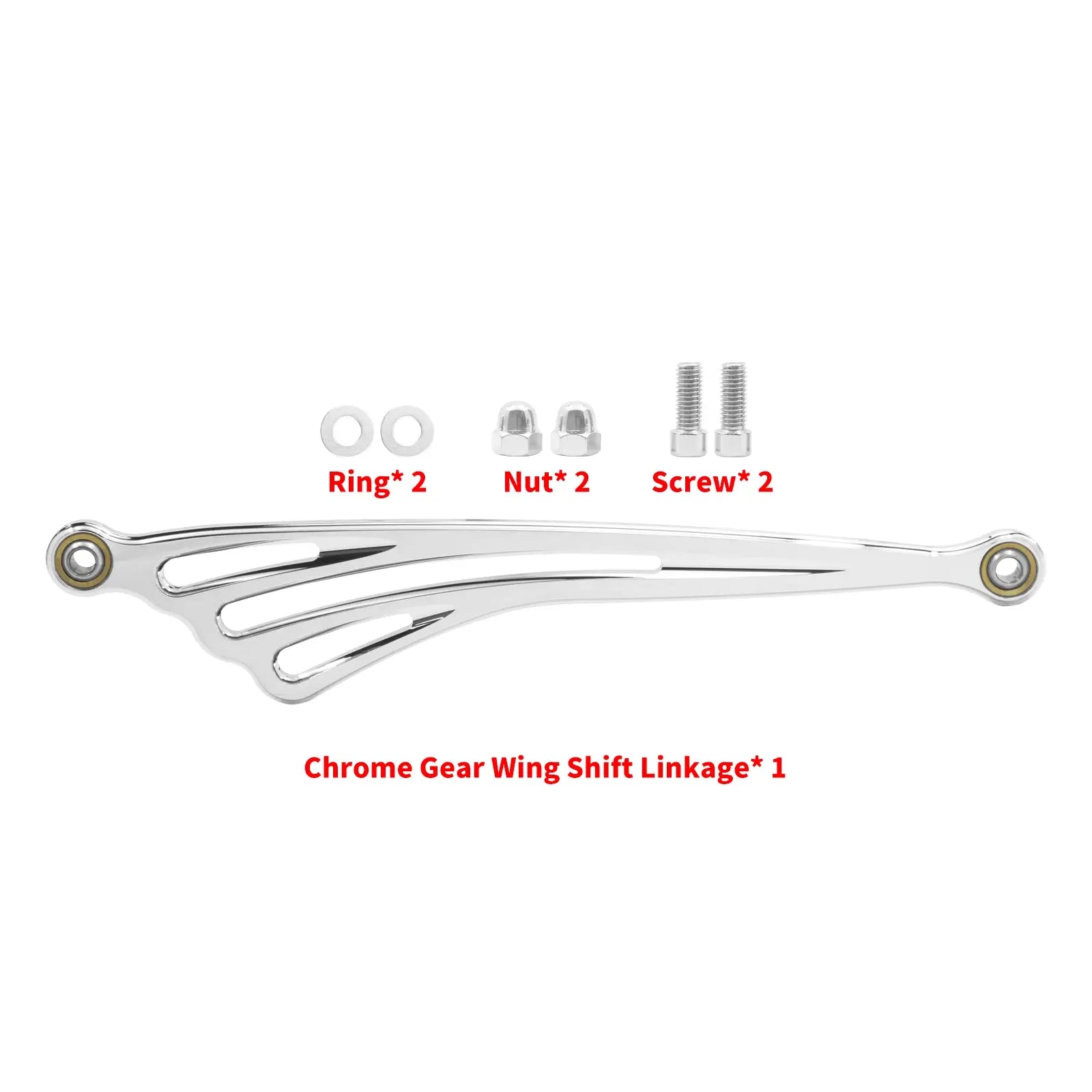 Gear Shift Linkage Aluminum Levers For Harley Touring Softail Fat Boy FLHC '86-'25 | Mactions