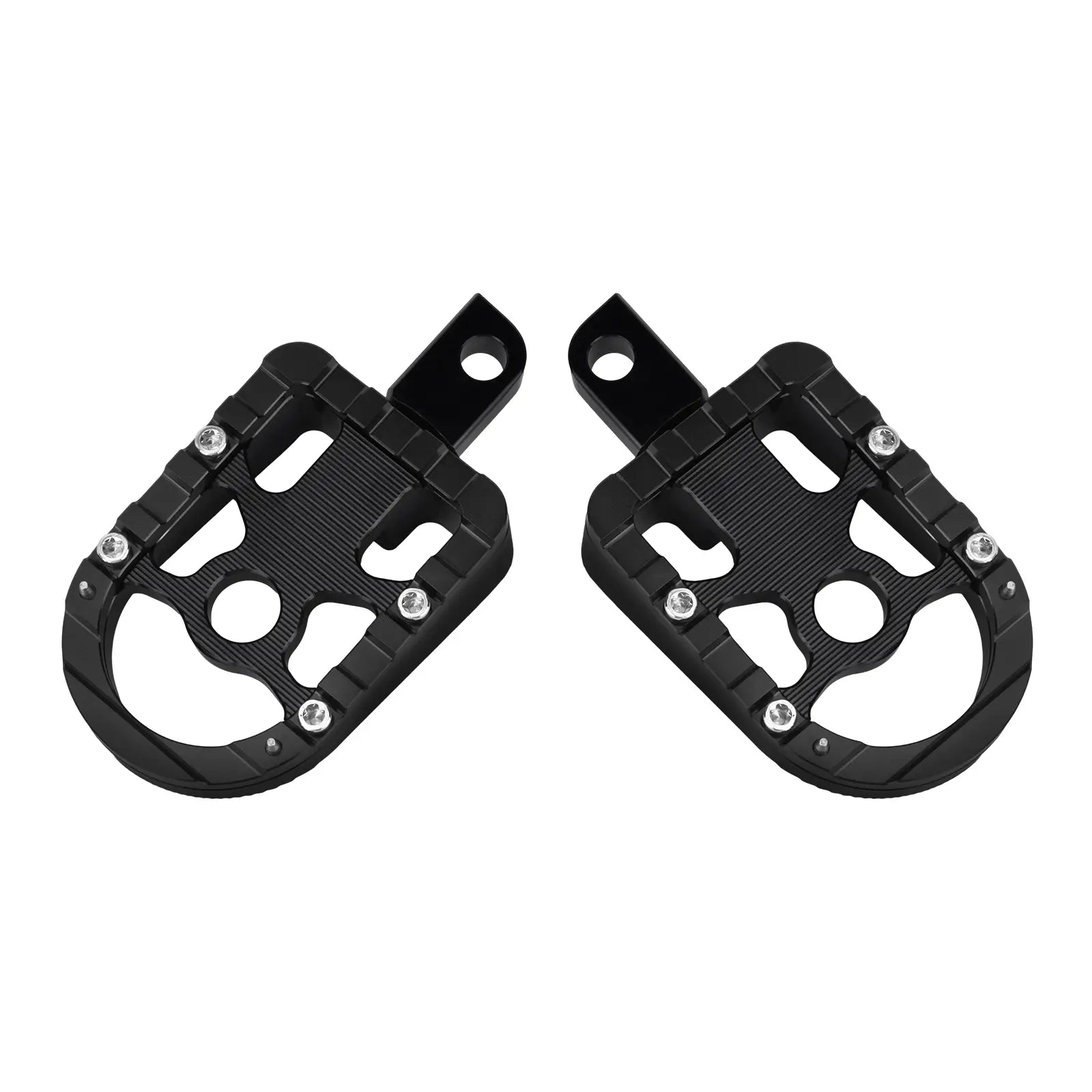 Rear Footpegs Passenger Floorboards Pedal For Harley Softail Touring Dyna FLHR FL