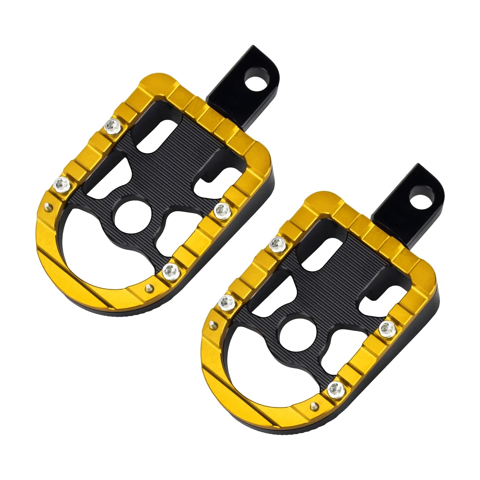 Rear Footpegs Passenger Floorboards Pedal For Harley Softail Touring Dyna FLHR FL