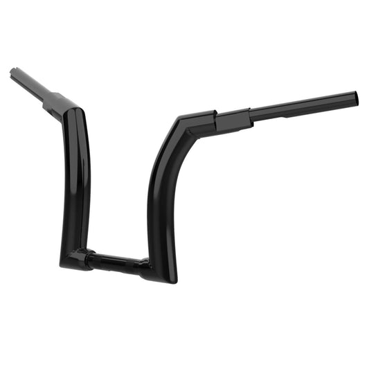 well finish gloss black 12inch rise handlebar CP005201 (1)