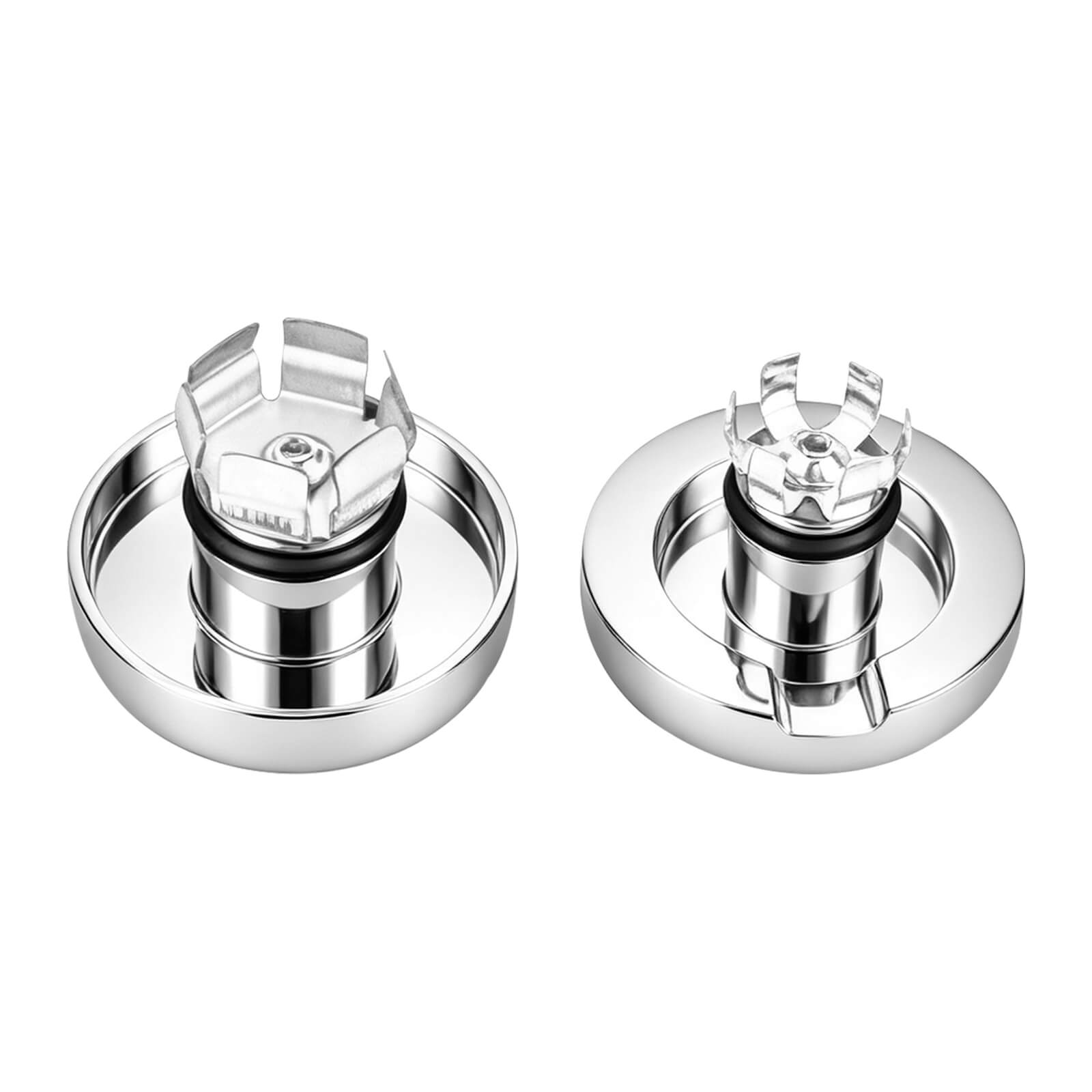 Custom CNC Front Axle Nut Covers for Harley Touring 2024-2025 | Mactions