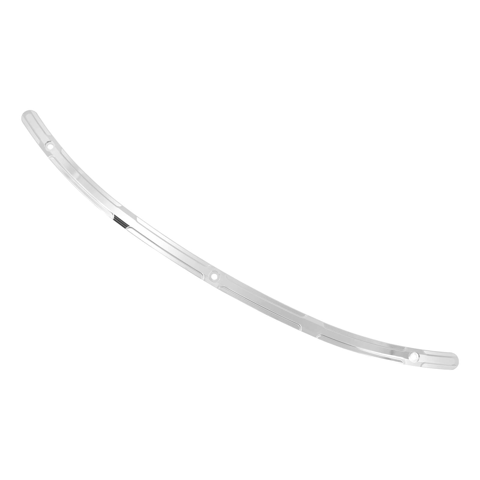 Black Cut Reised Windshield Trim For Harley Touring Electra Street Glide '14-'23