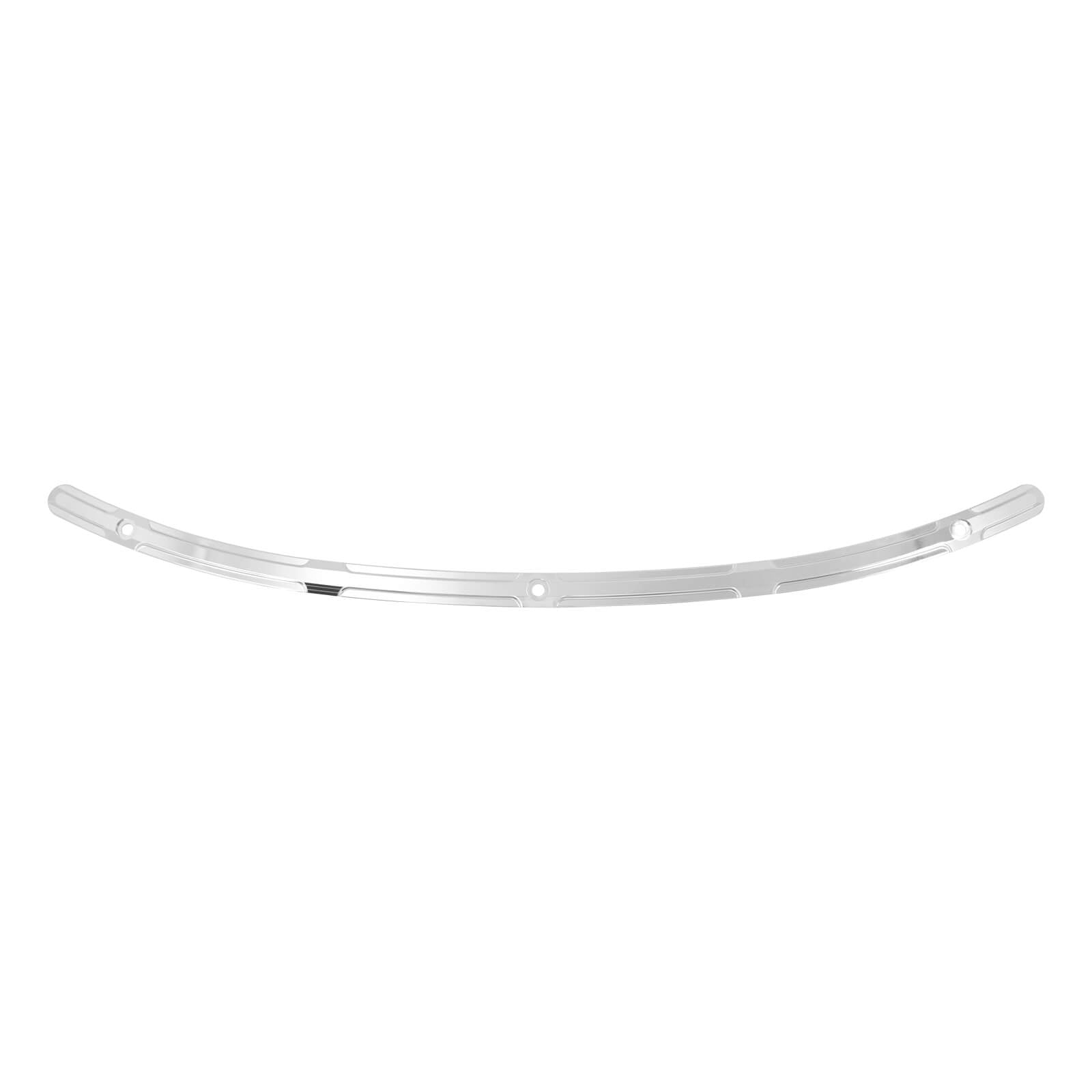 Black Cut Reised Windshield Trim For Harley Touring Electra Street Glide '14-'23