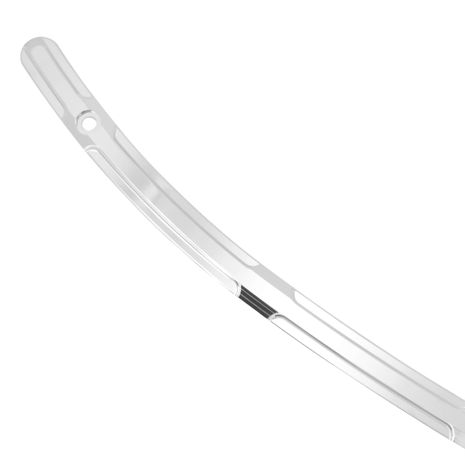 Black Cut Reised Windshield Trim For Harley Touring Electra Street Glide '14-'23