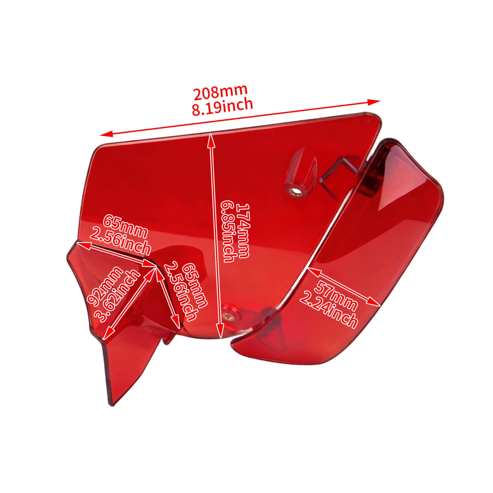 Upper Fairing Deflector for Harley Road Glide FLTRX '24-'26 FLTRXSE '23-Up | Mactions