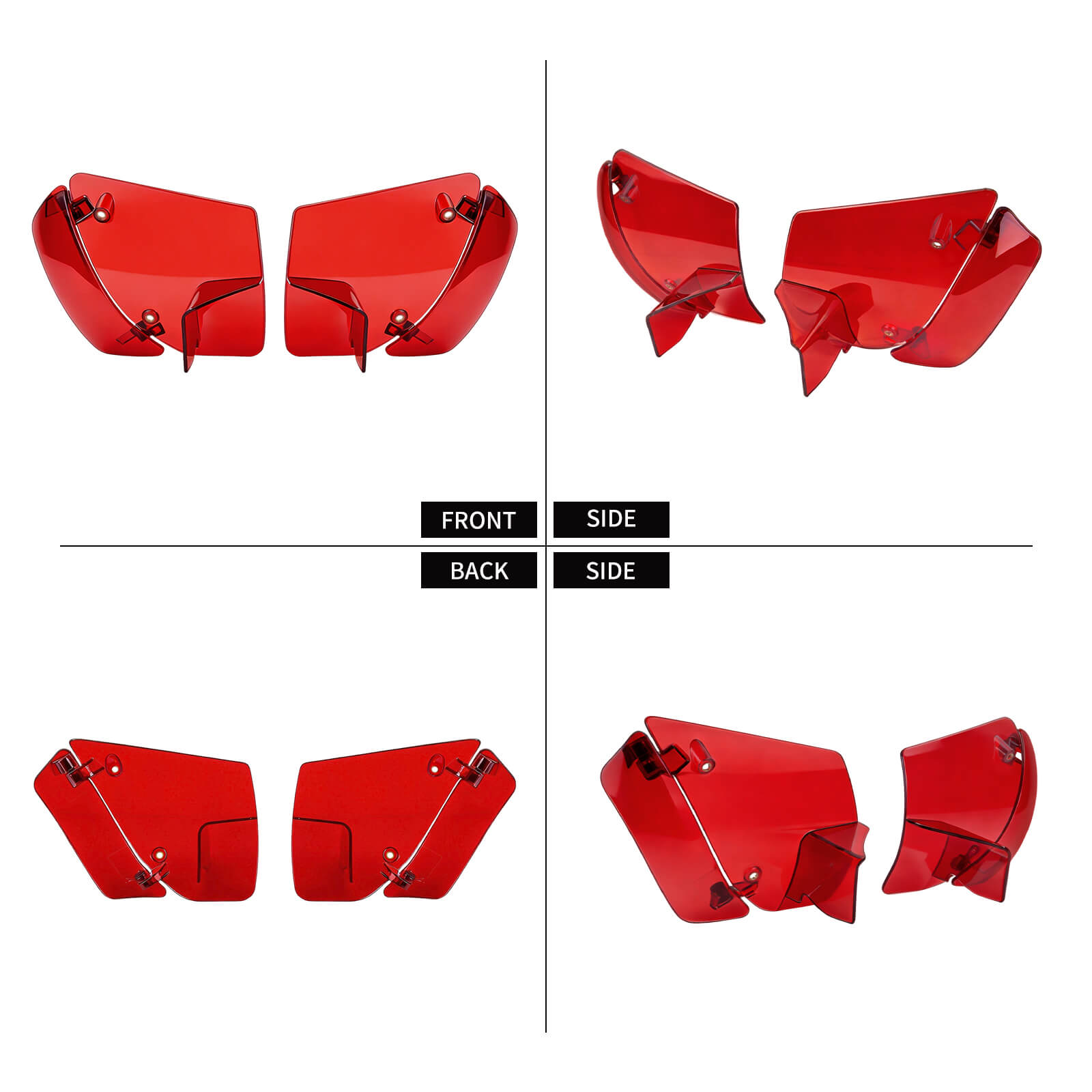 Upper Fairing Deflector for Harley Road Glide FLTRX '24-'26 FLTRXSE '23-Up | Mactions